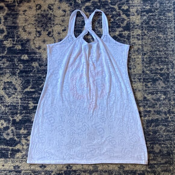 SF Giants Beach Cover Up Semi Sheer Dress - White with Orange Logo - Size Large - Picture 4 of 10